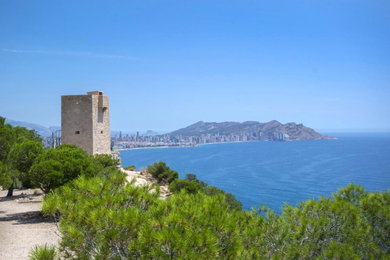 Calasol - Moderno Apartamento En Cala De Finestrat Benidorm Kültér fotó